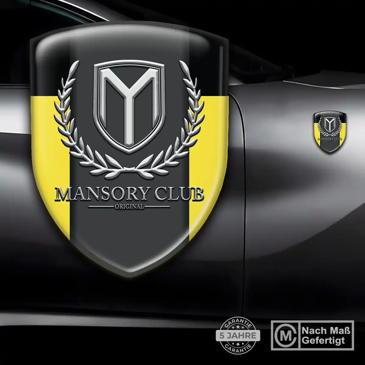 Mansory 3D Gel Aufkleber Silikon Auto Interieurdesign