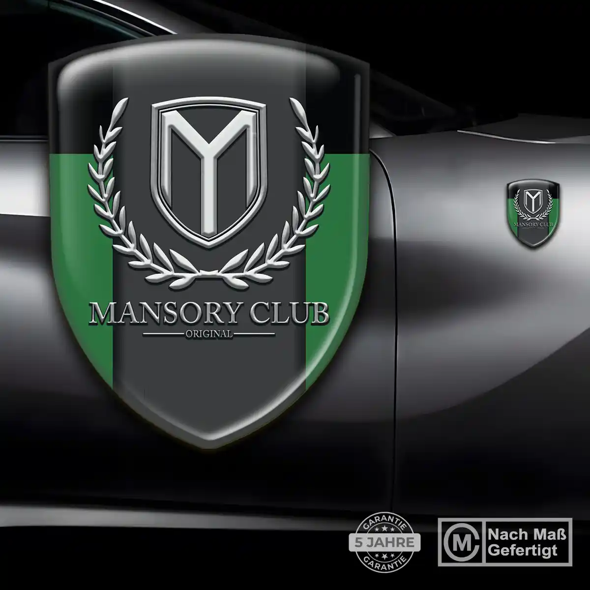 Mansory 3D Gel Aufkleber Silikon Auto Premiumqualität