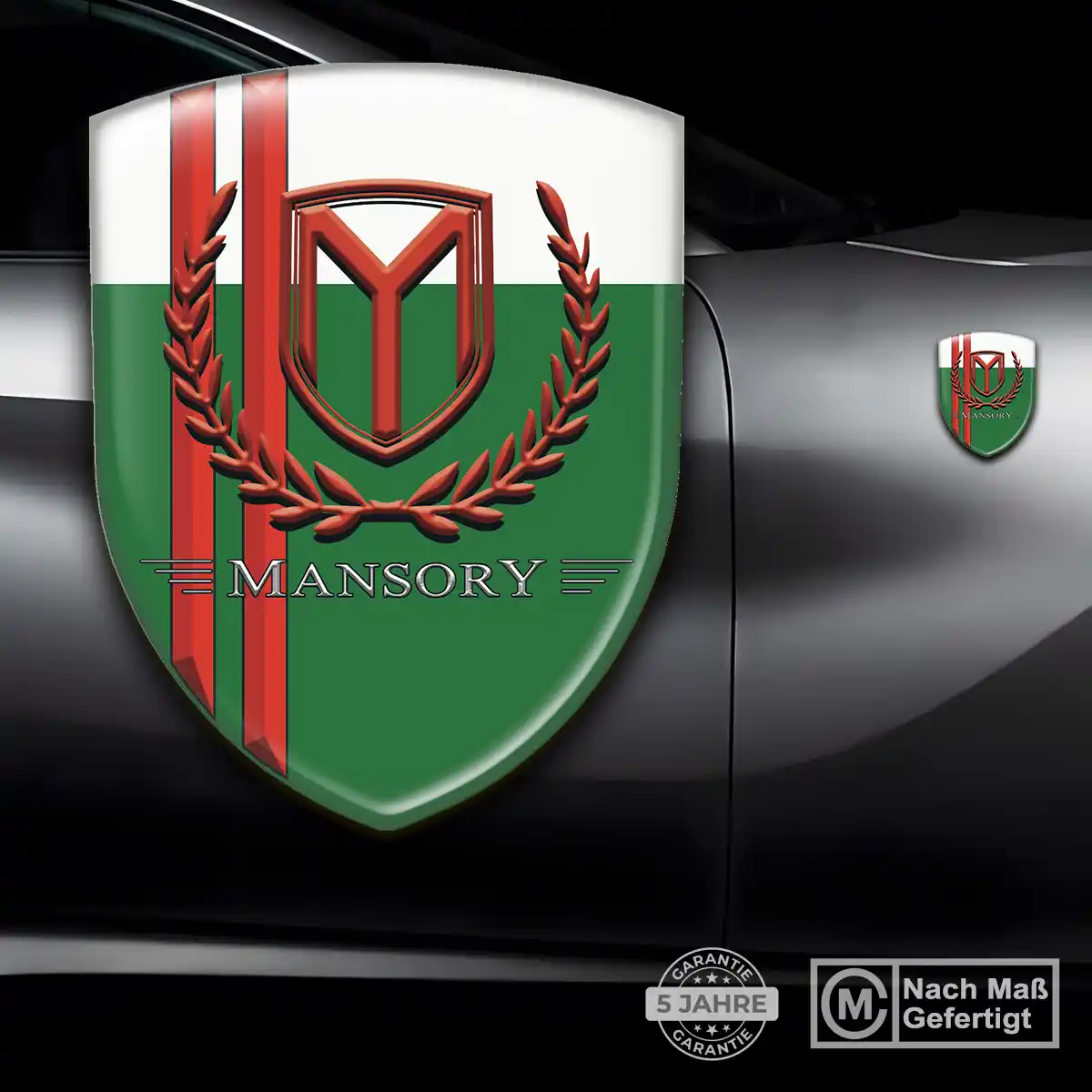 Mansory 3D Gel Aufkleber Silikon Edles Design