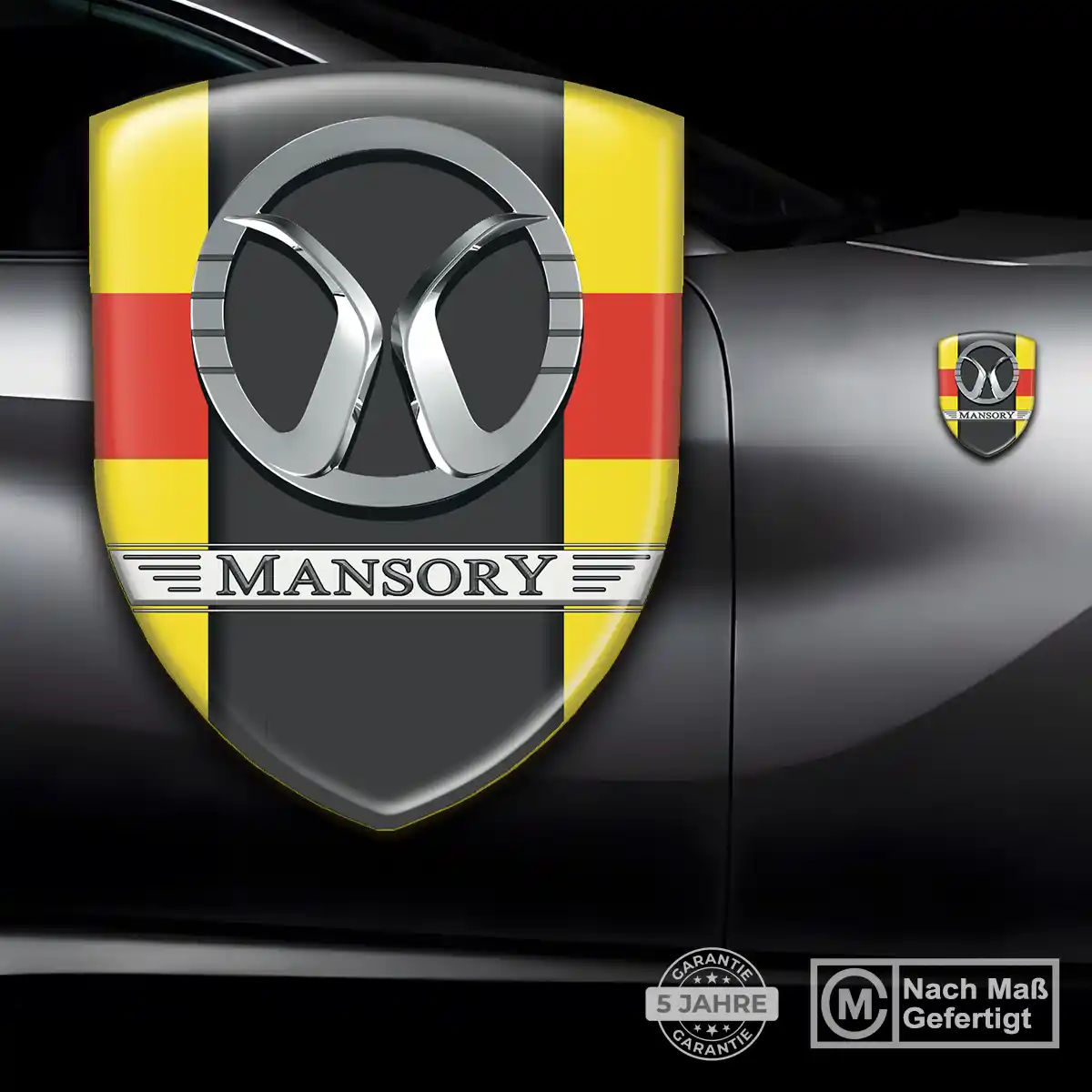 Mansory 3D Gel Aufkleber Silikon Exterieurdesign