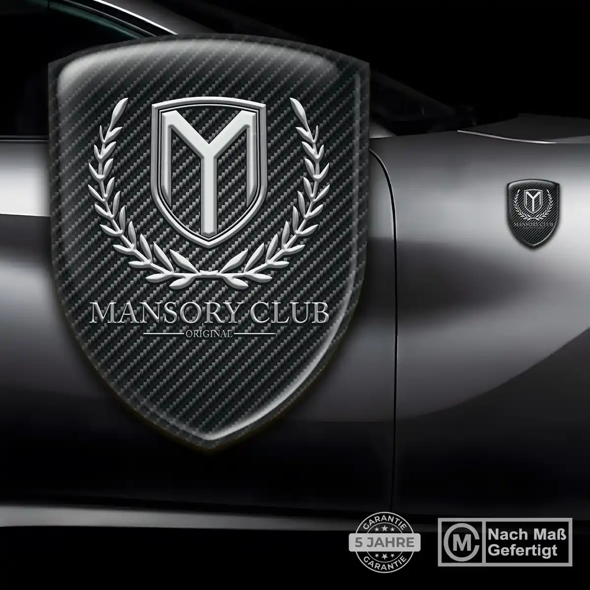 Mansory 3D Gel Aufkleber Silikon Hohe Qualität