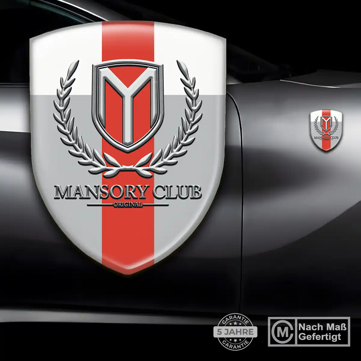 Mansory 3D Gel Aufkleber Silikon Premium-Edition