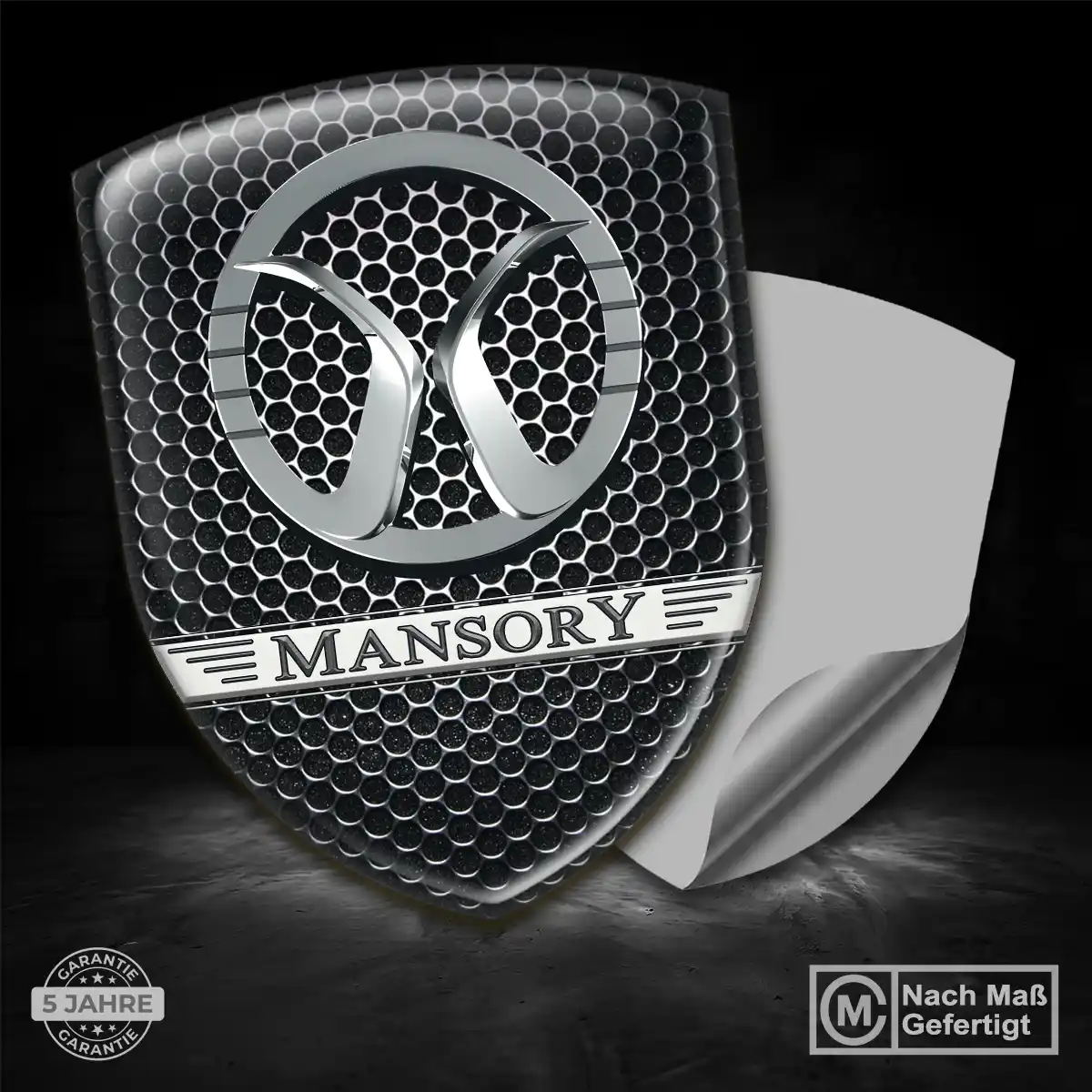 Mansory 3D Gel Aufkleber Stilvolles Design