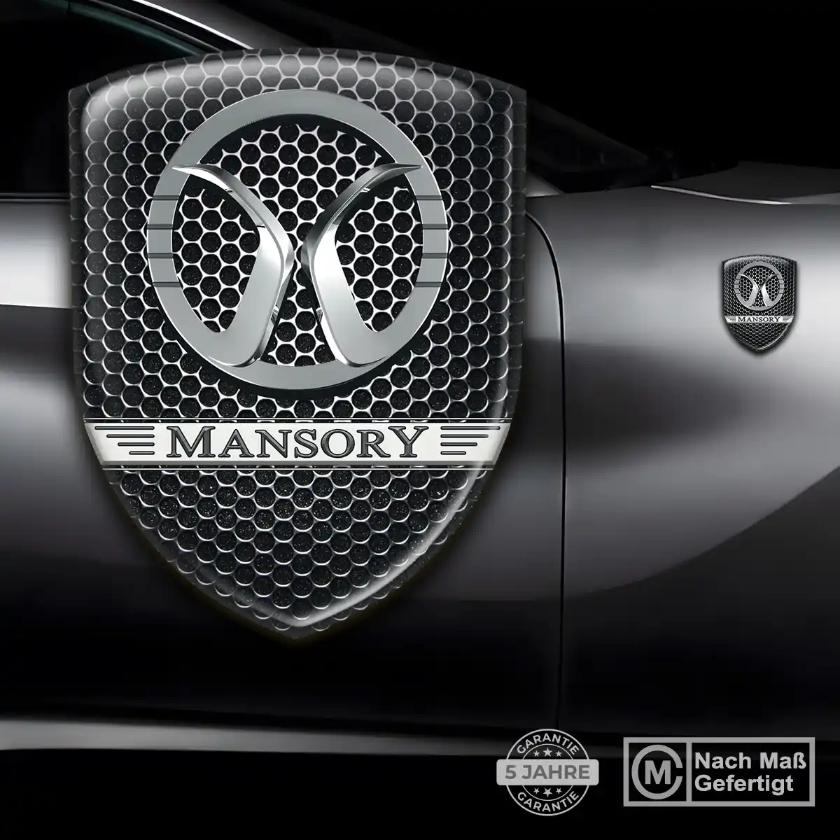 Mansory 3D Gel Aufkleber Stilvolles Design