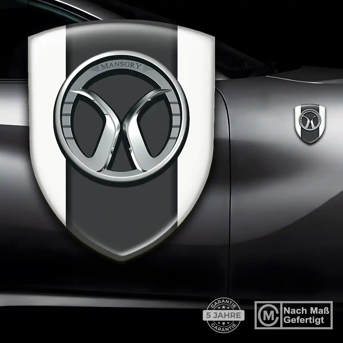 Mansory Aufkleber 3D Gel Emblem Auto Interieurdesign