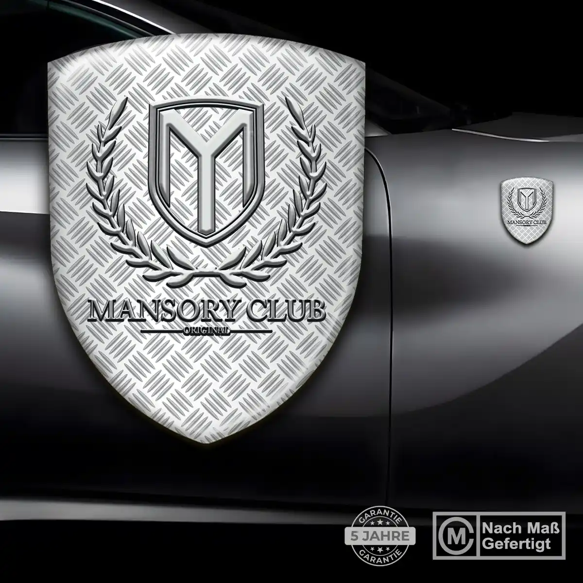 Mansory Aufkleber 3D Gel Emblem Auto Luxus-Edition
