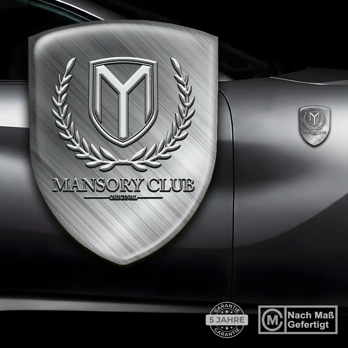 Mansory Aufkleber 3D Gel Emblem Auto Tuningfahrzeug