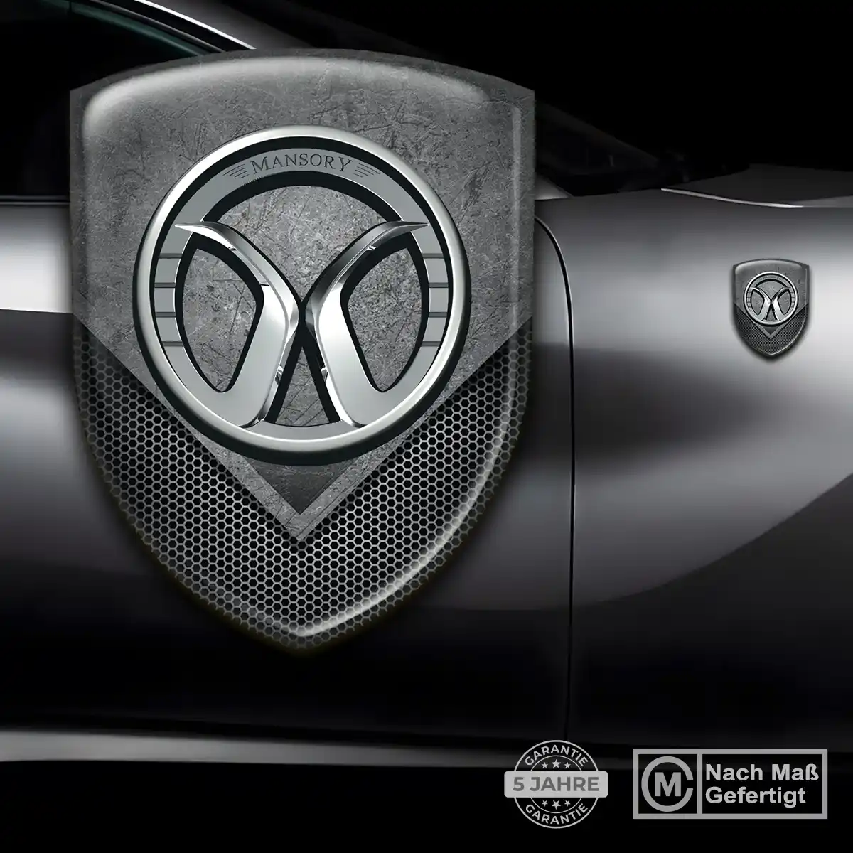 Mansory Aufkleber 3D Gel Emblem Luxus-Edition