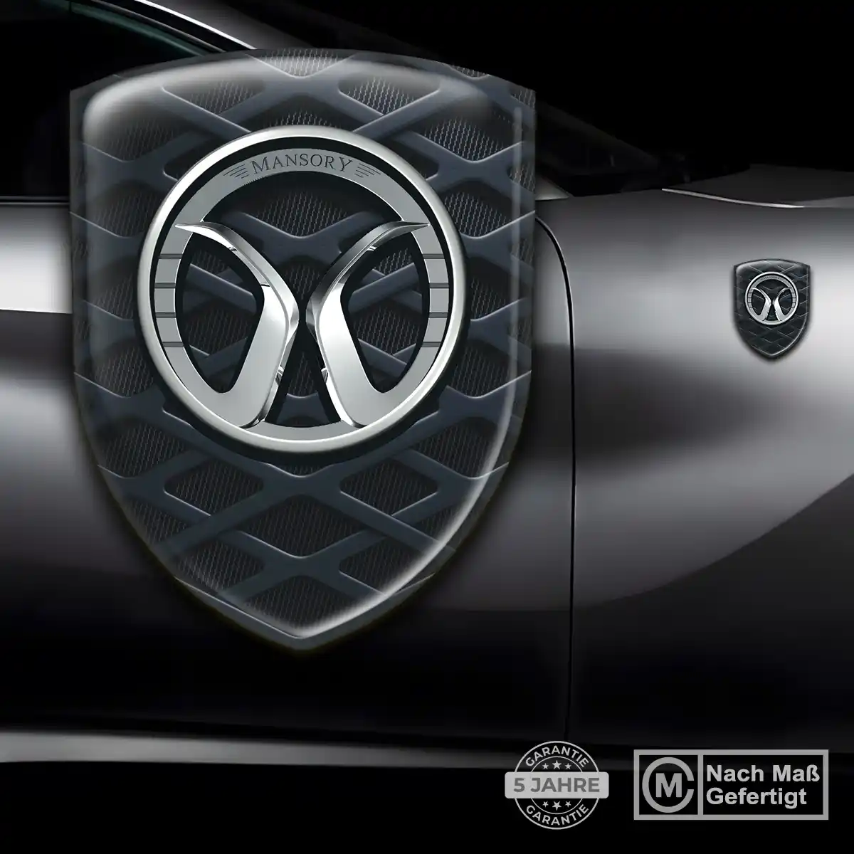 Mansory Aufkleber 3D Gel Embleme Auto Exterieurdesign