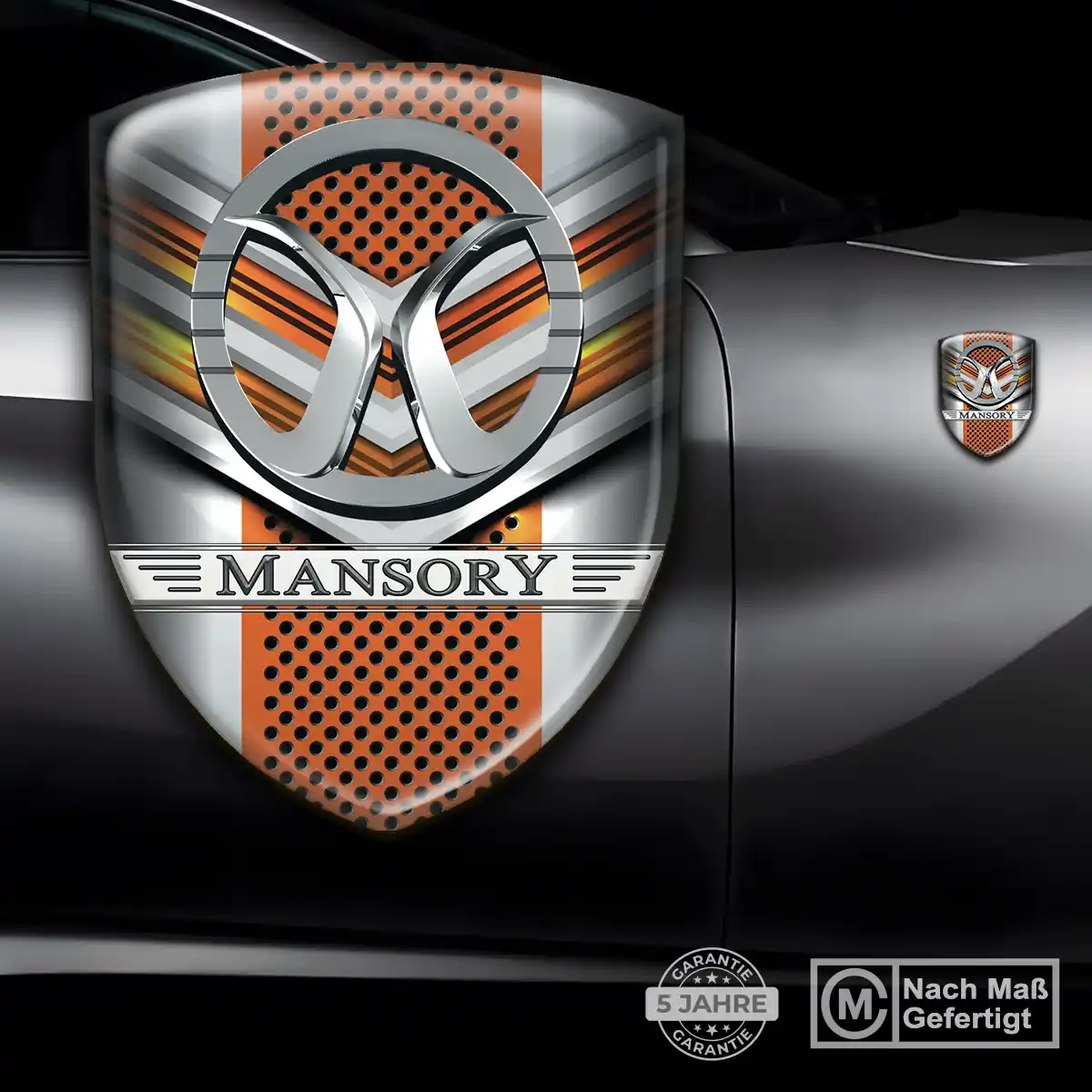 Mansory Aufkleber 3D Gel Embleme Auto Hohe Qualität