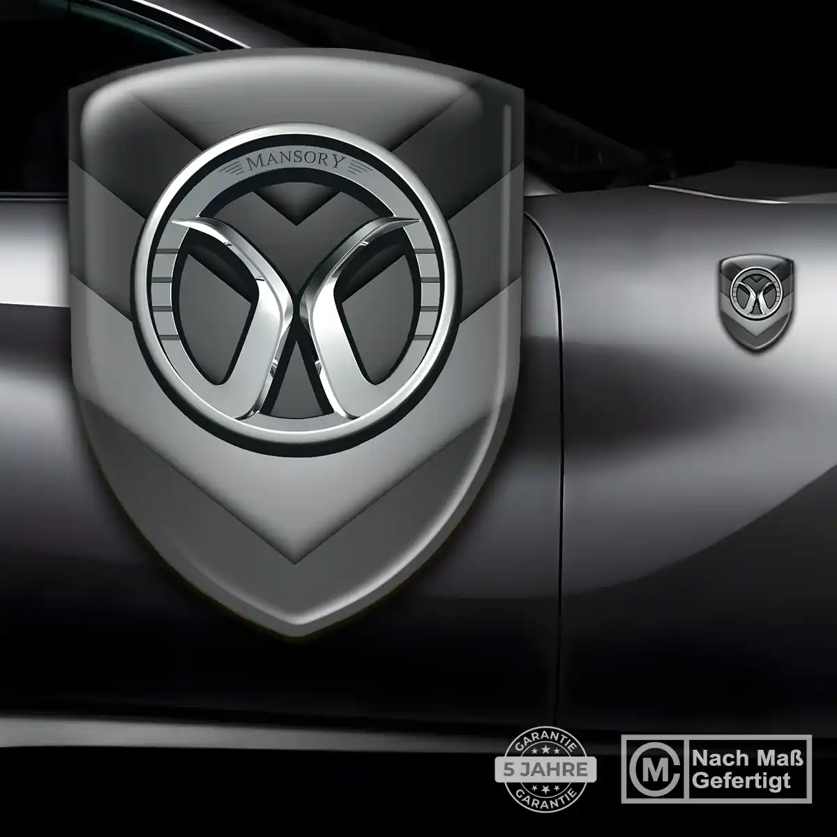 Mansory Aufkleber 3D Gel Embleme Auto Tuningfahrzeug