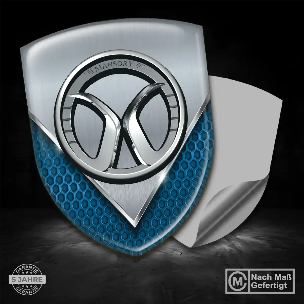 Mansory Aufkleber 3D Gel Embleme Premiumqualität