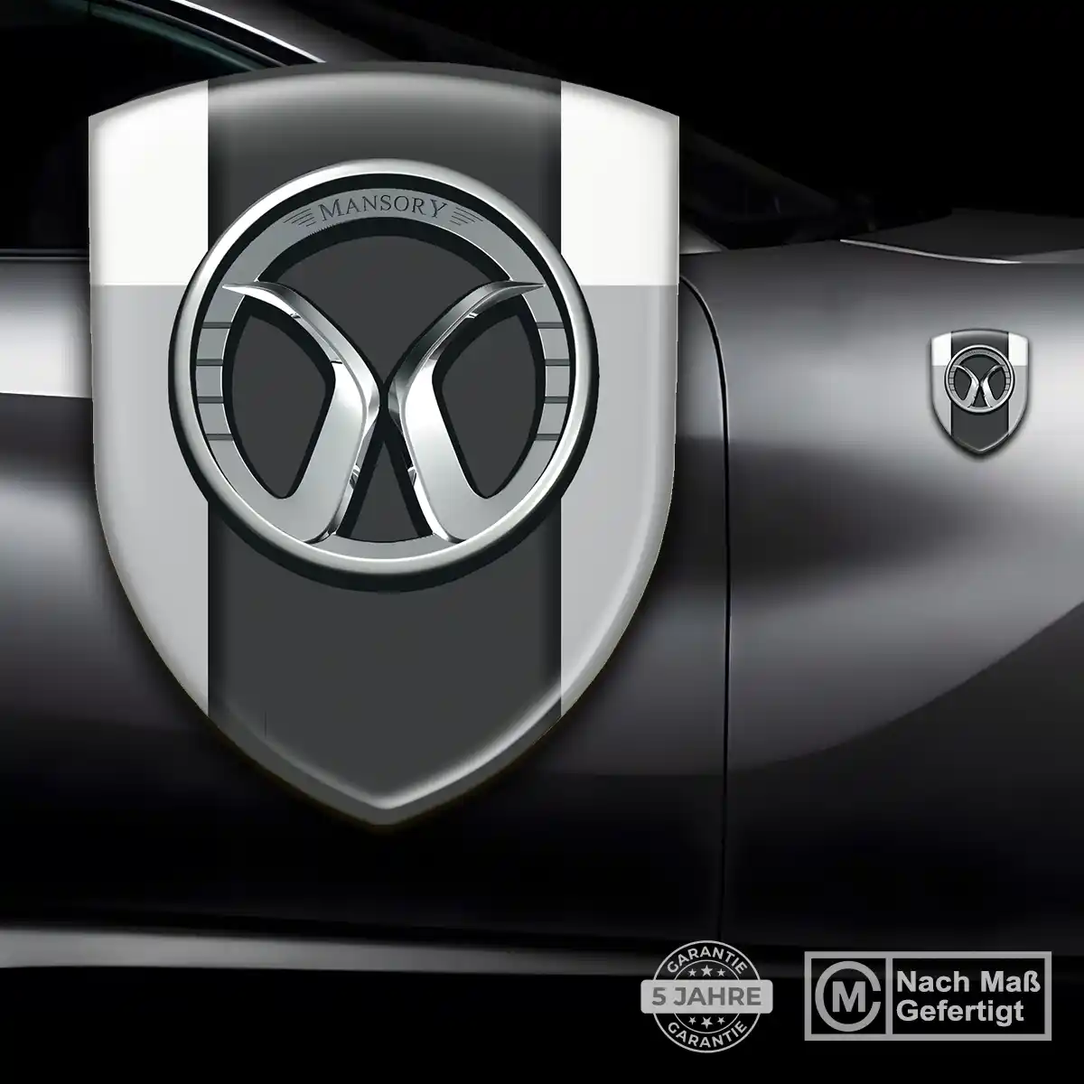 Mansory Aufkleber 3D Gel Silikon Auto Elegantes Design