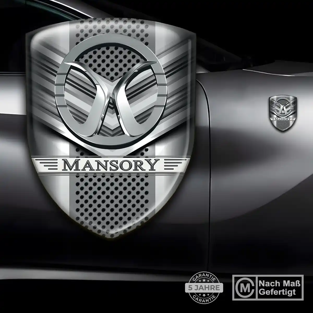Mansory Aufkleber 3D Gel Silikon Auto Exterieurdesign