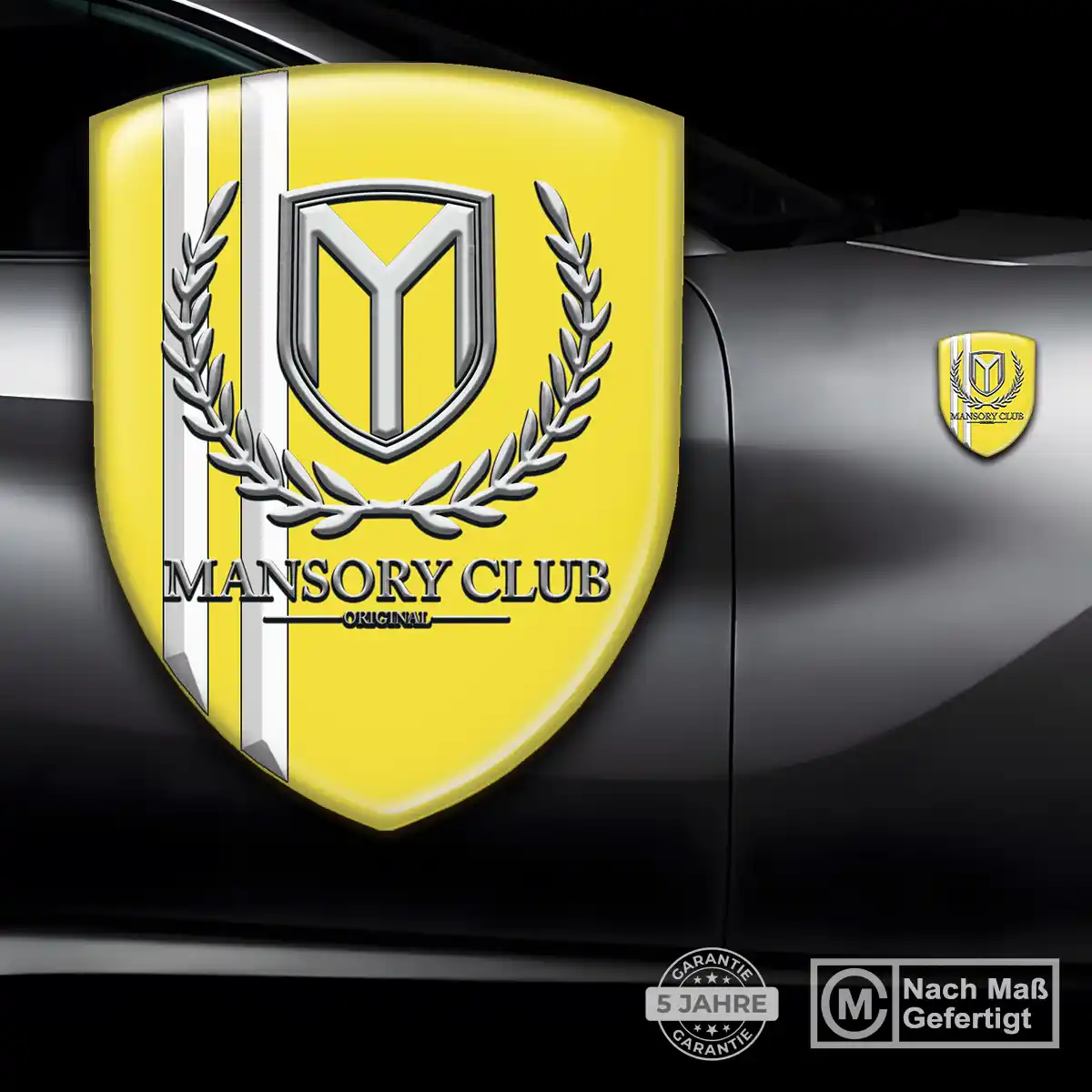 Mansory Aufkleber 3D Gel Silikon Auto Hohe Qualität