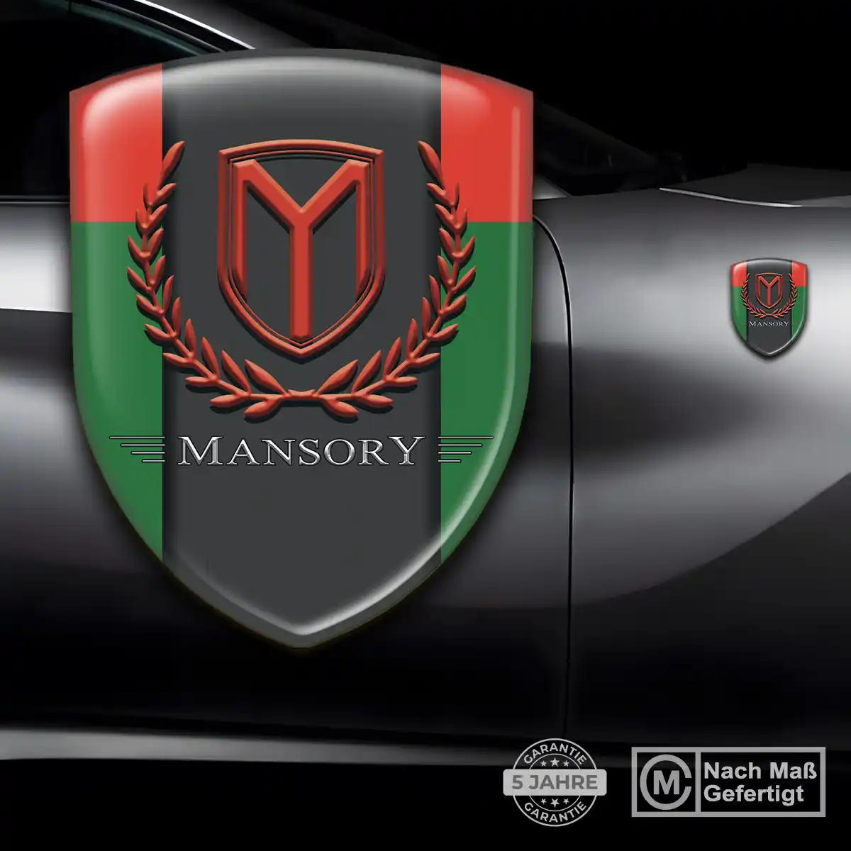 Mansory Aufkleber 3D Gel Silikon Auto Interieurdesign
