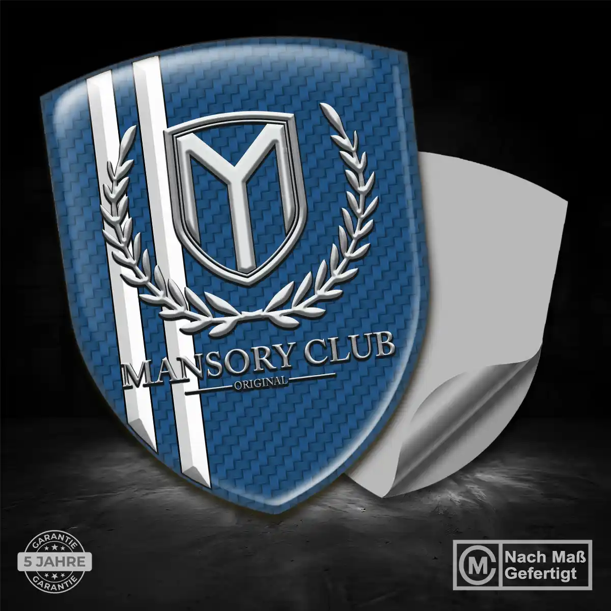 Mansory Aufkleber 3D Gel Silikon Auto Limitierte Auflage