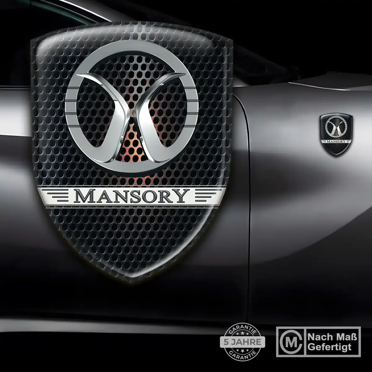 Mansory Aufkleber 3D Gel Silikon Auto Premium-Edition