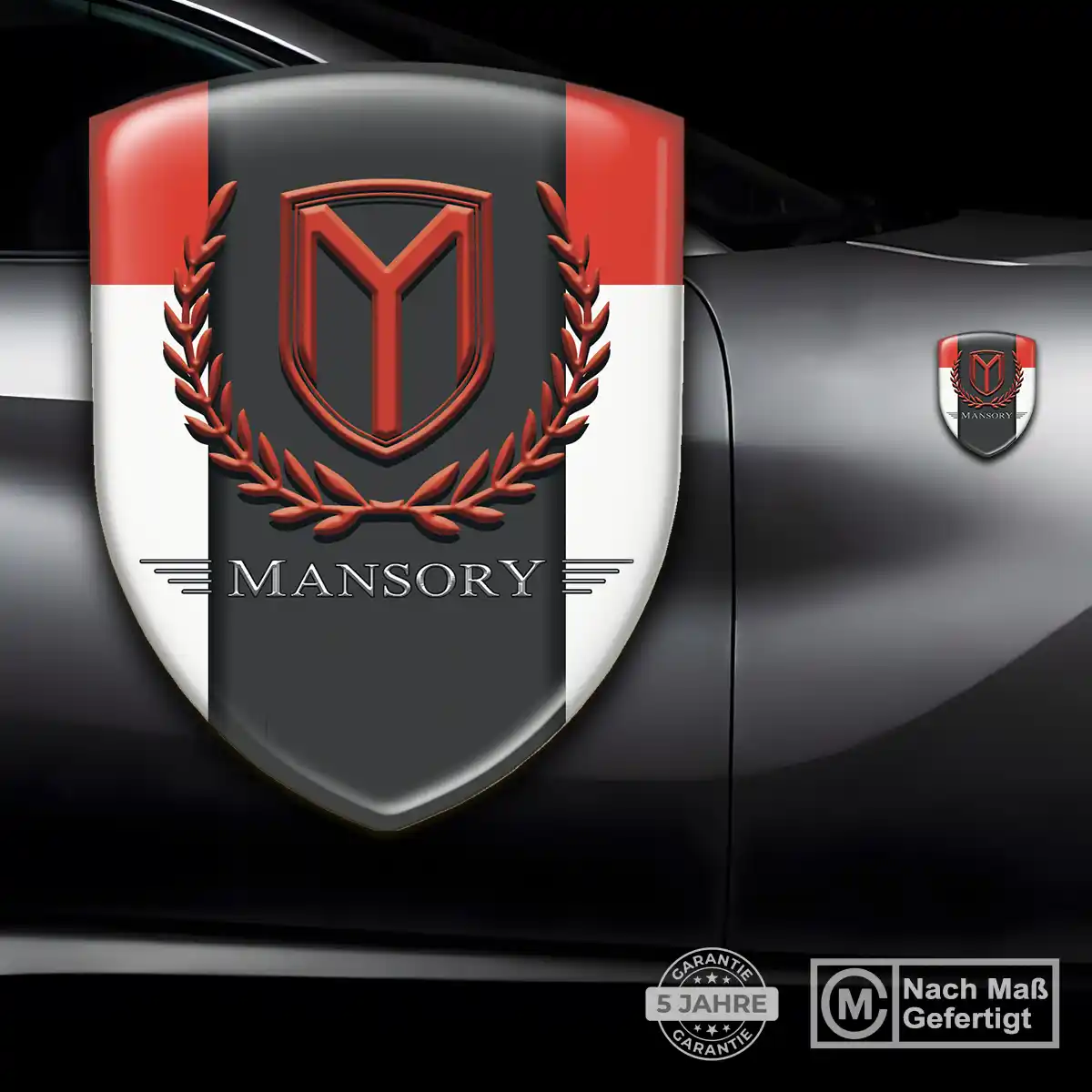 Mansory Aufkleber 3D Gel Silikon Auto Premiumqualität