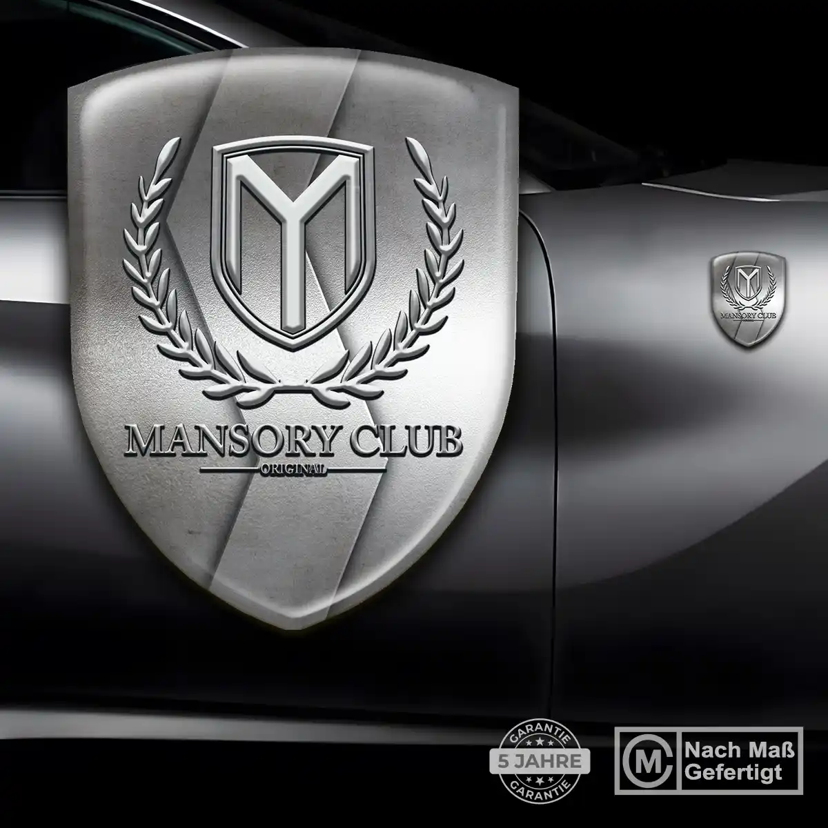 Mansory Aufkleber 3D Gel Silikon Edles Design
