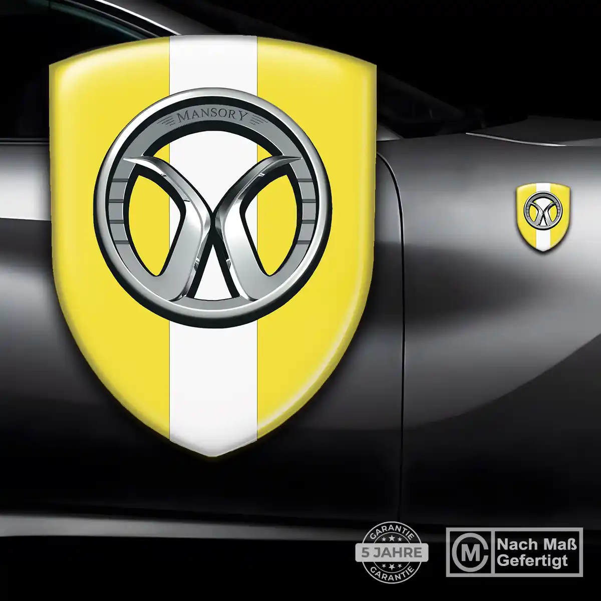 Mansory Aufkleber 3D Gel Silikon Elegantes Design