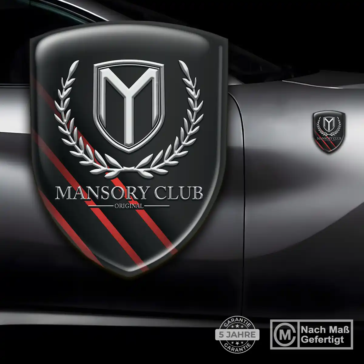 Mansory Aufkleber 3D Gel Silikon Hohe Qualität