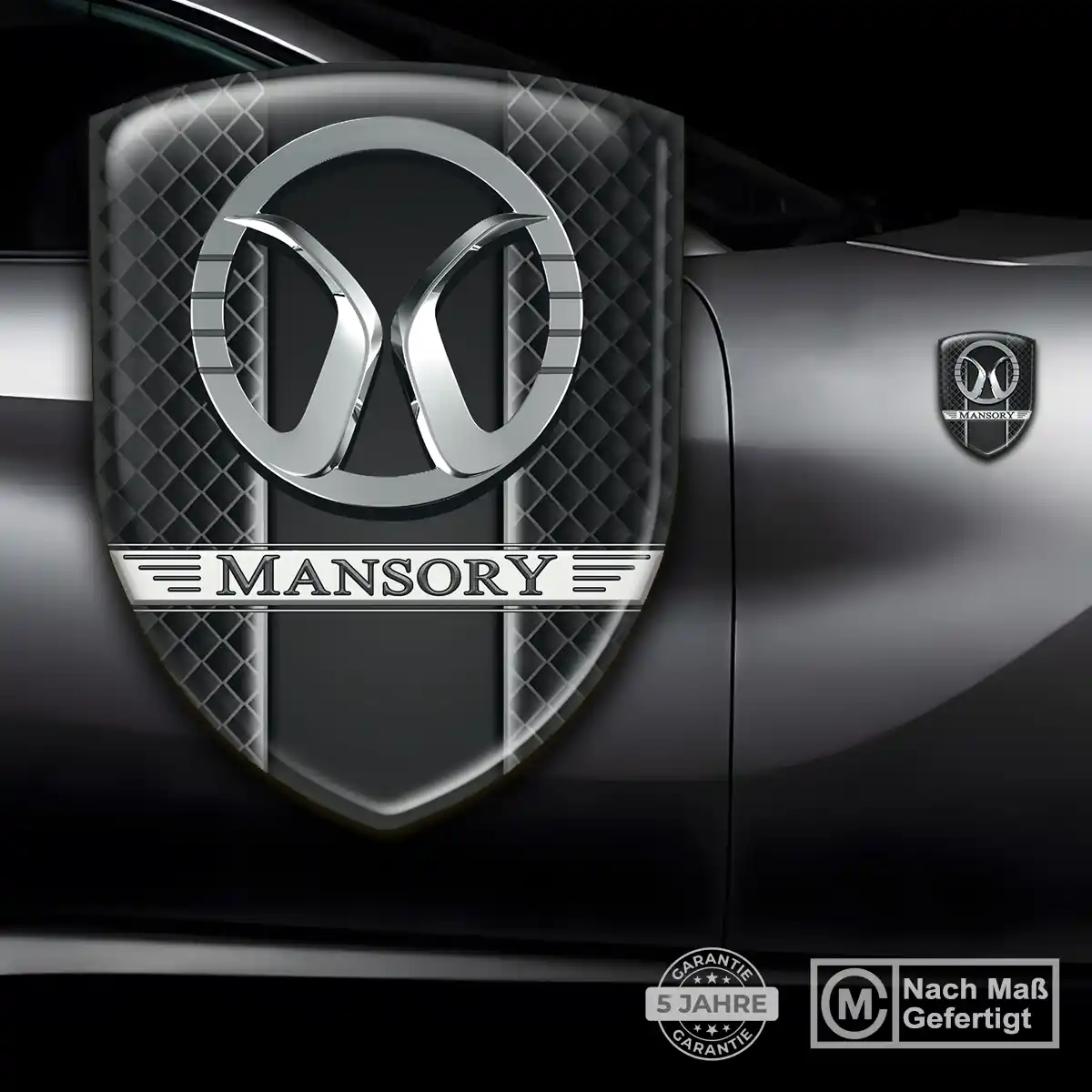 Mansory Aufkleber 3D Gel Silikon Premium-Edition