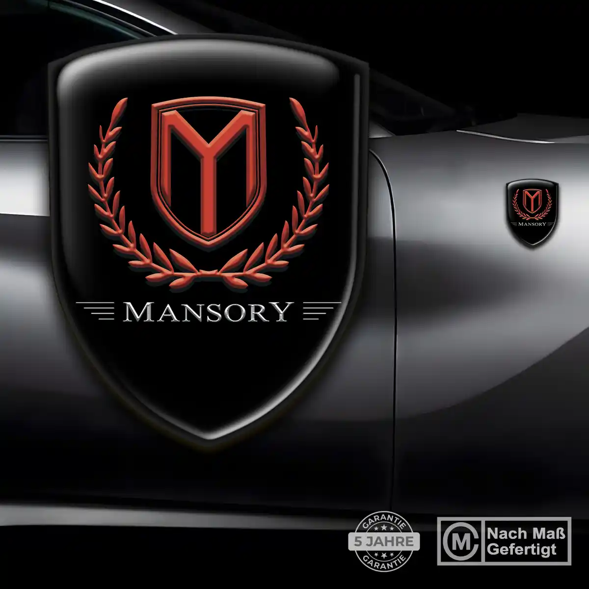 Mansory Aufkleber 3D Gel Silikon Premiumqualität