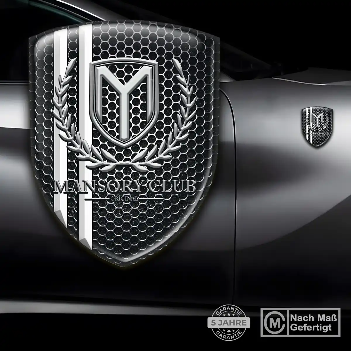 Mansory Aufkleber 3D Gel Silikon Tuningfahrzeug