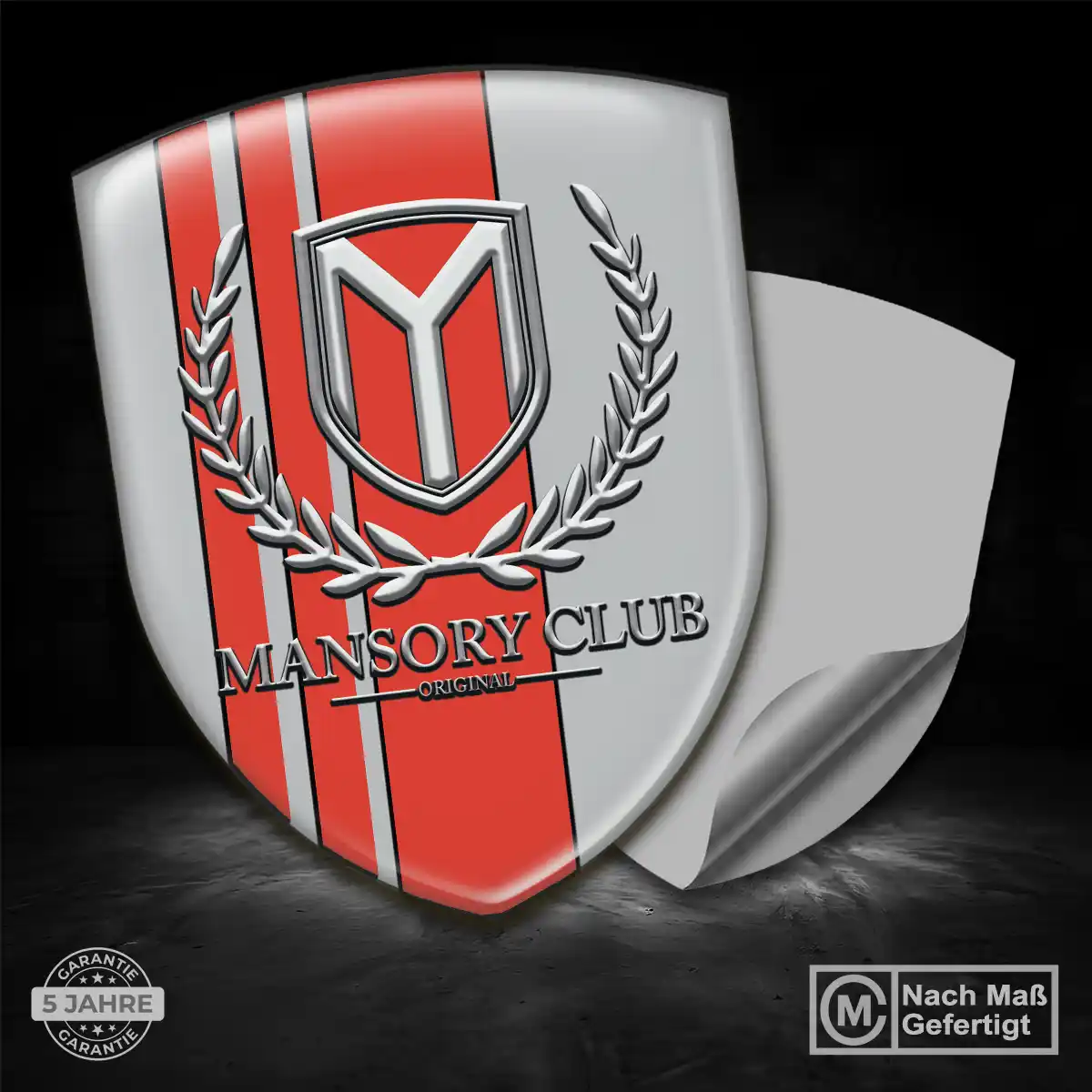 Mansory Aufkleber 3D Gel Wappen Auto Hohe Qualität