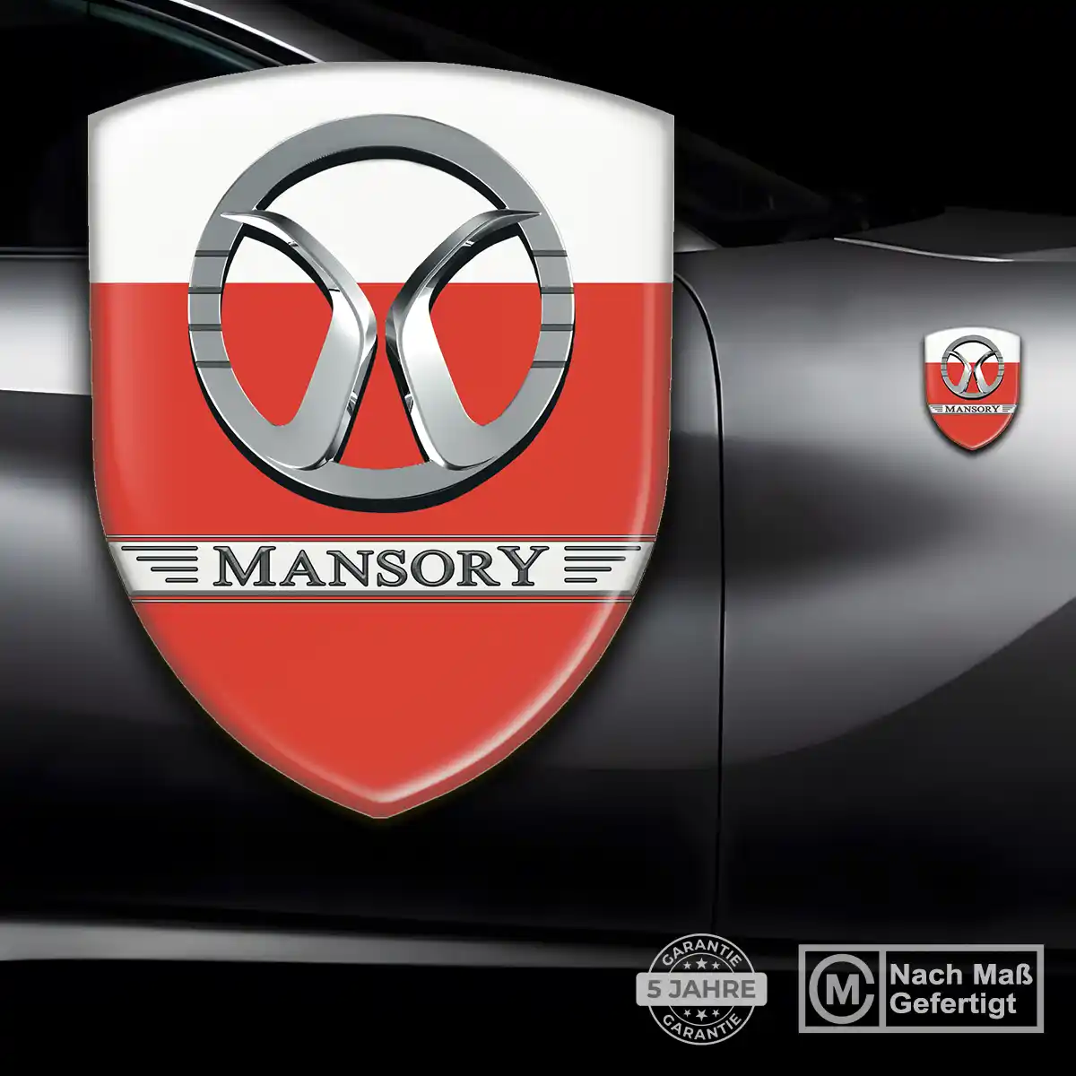 Mansory Aufkleber Auto Hochwertiges Harz