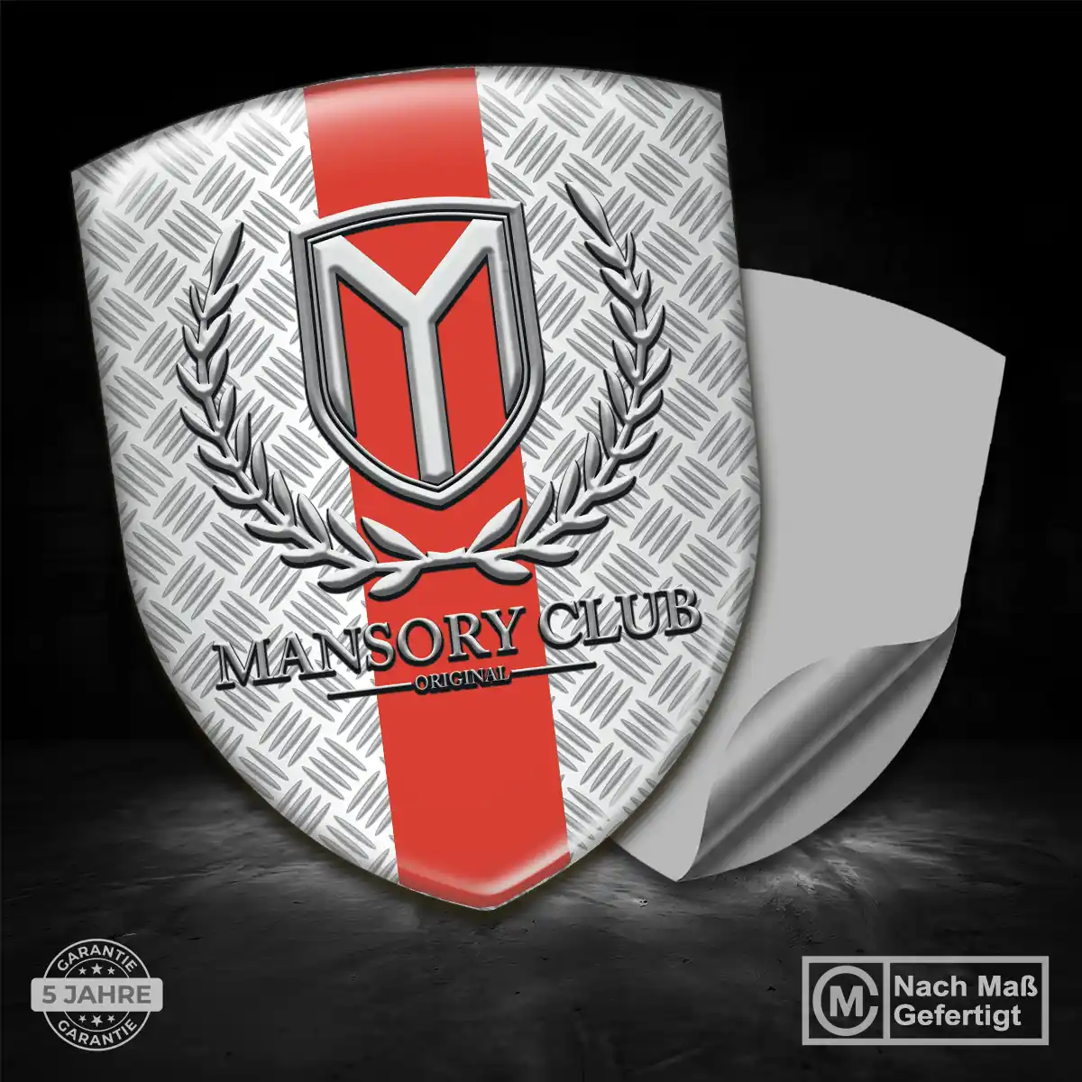 Mansory Aufkleber Emblem Auto Elegantes Design