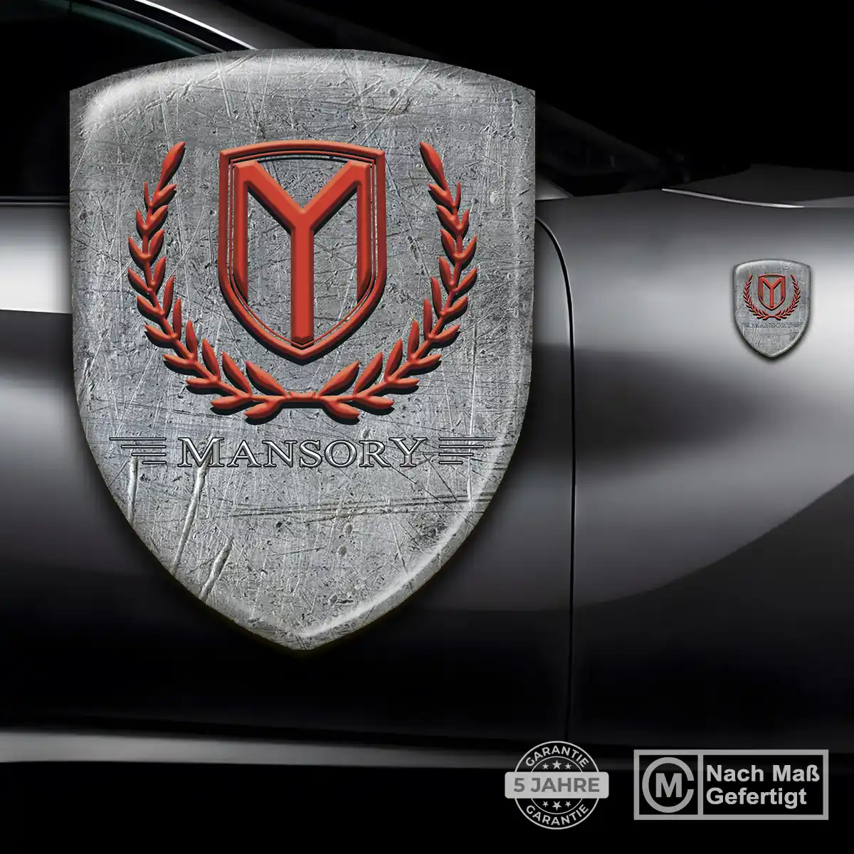 Mansory Aufkleber Emblem Auto Hochwertiges Harz