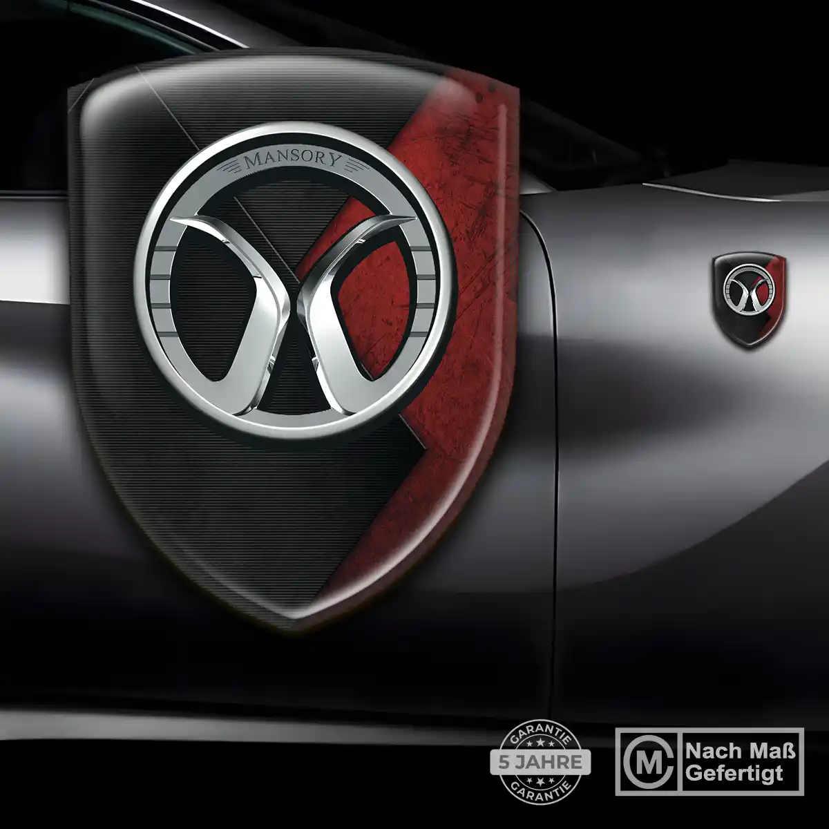 Mansory Aufkleber Emblem Auto Limitierte Auflage