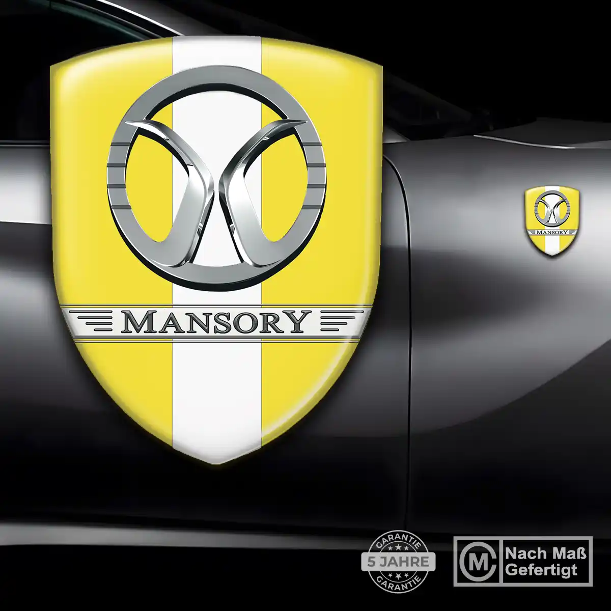 Mansory Aufkleber Emblem Auto Premium-Edition