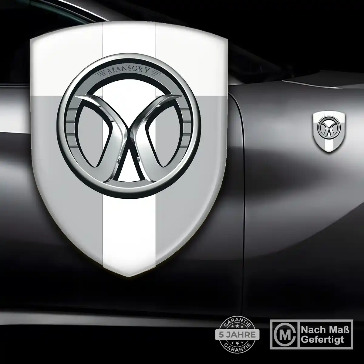 Mansory Aufkleber Emblem Auto Premiumqualität