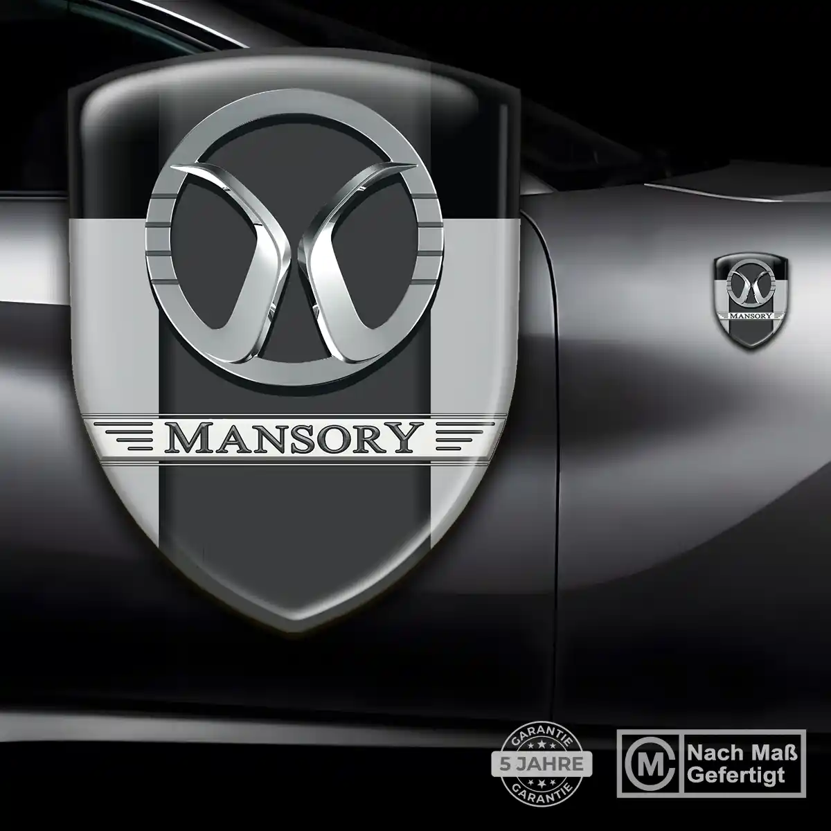 Mansory Aufkleber Emblem Auto Tuningfahrzeug