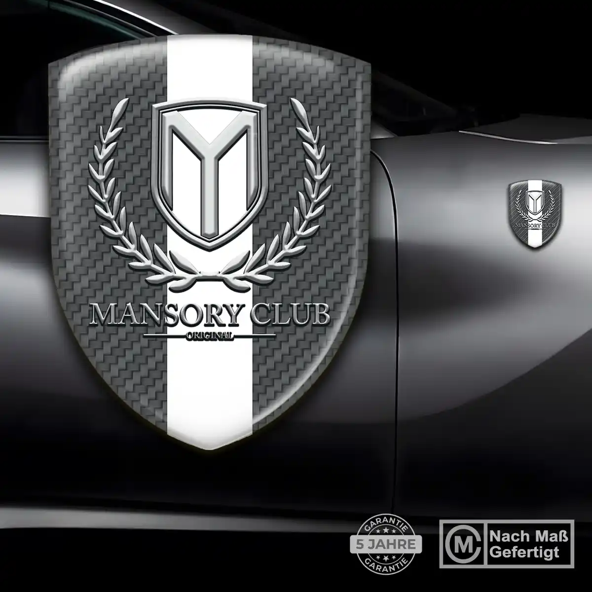 Mansory Aufkleber Emblem Hohe Qualität