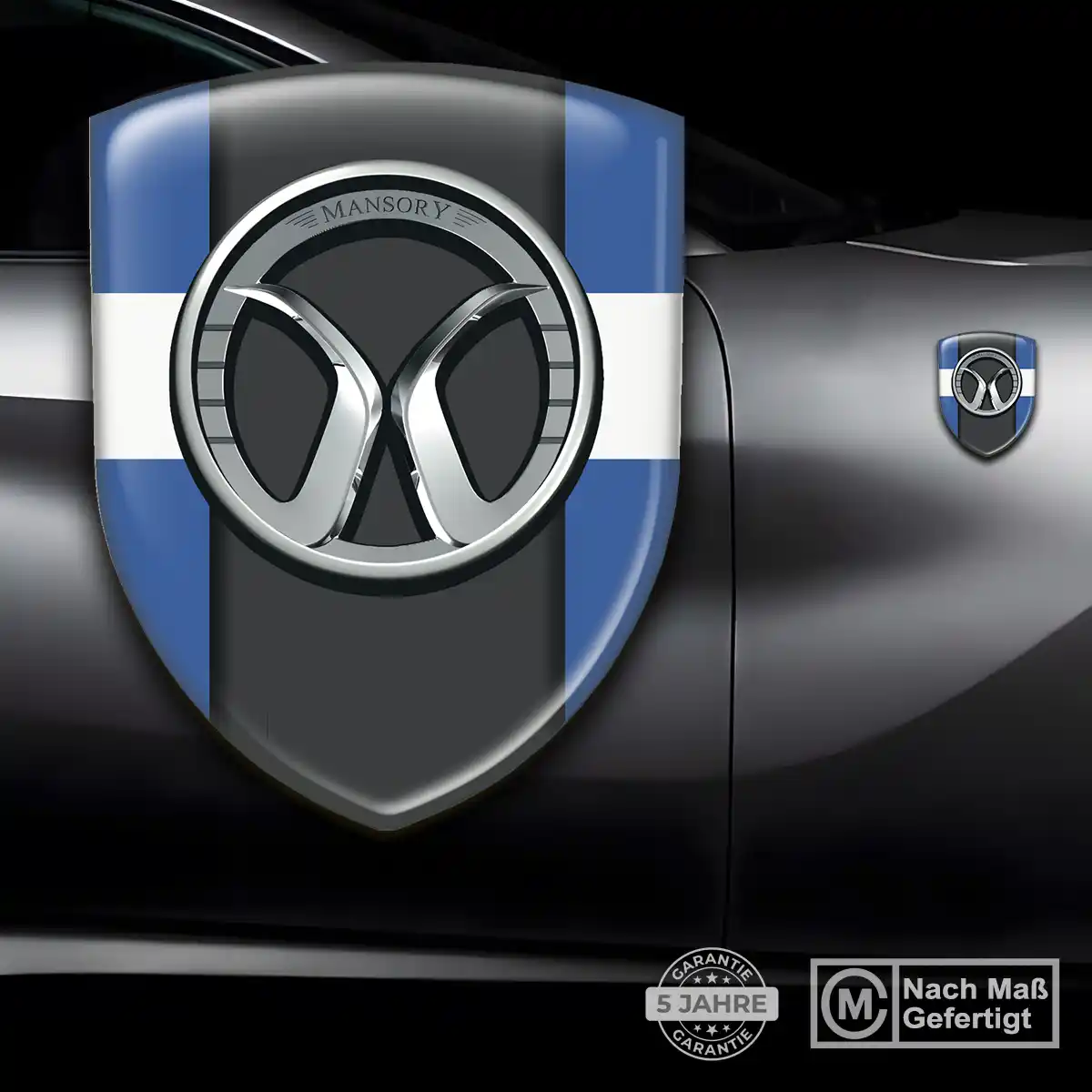 Mansory Aufkleber Emblem Limitierte Auflage