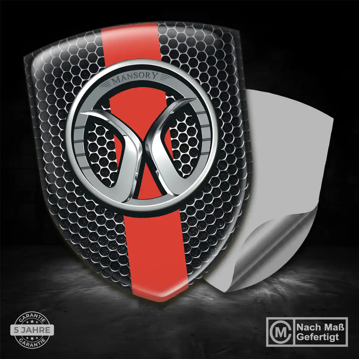 Mansory Aufkleber Emblem Premiumqualität