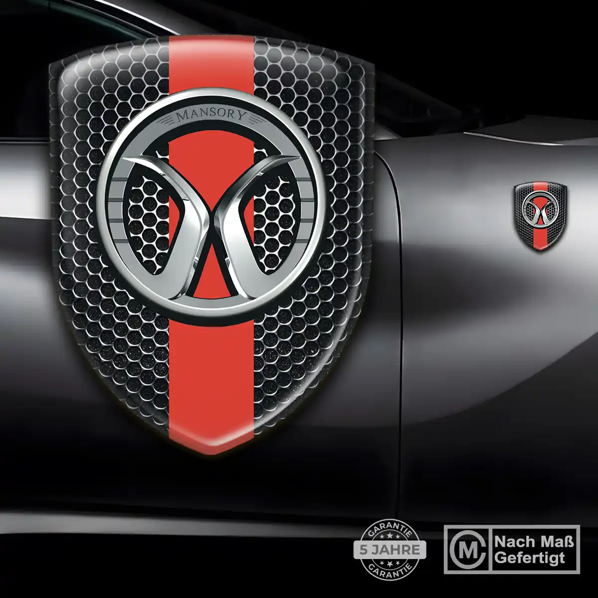 Mansory Aufkleber Emblem Premiumqualität