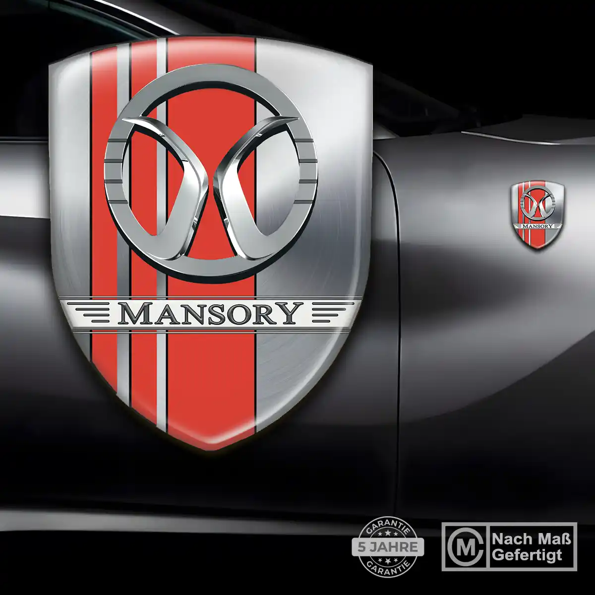 Mansory Aufkleber Emblem Stilvolles Design