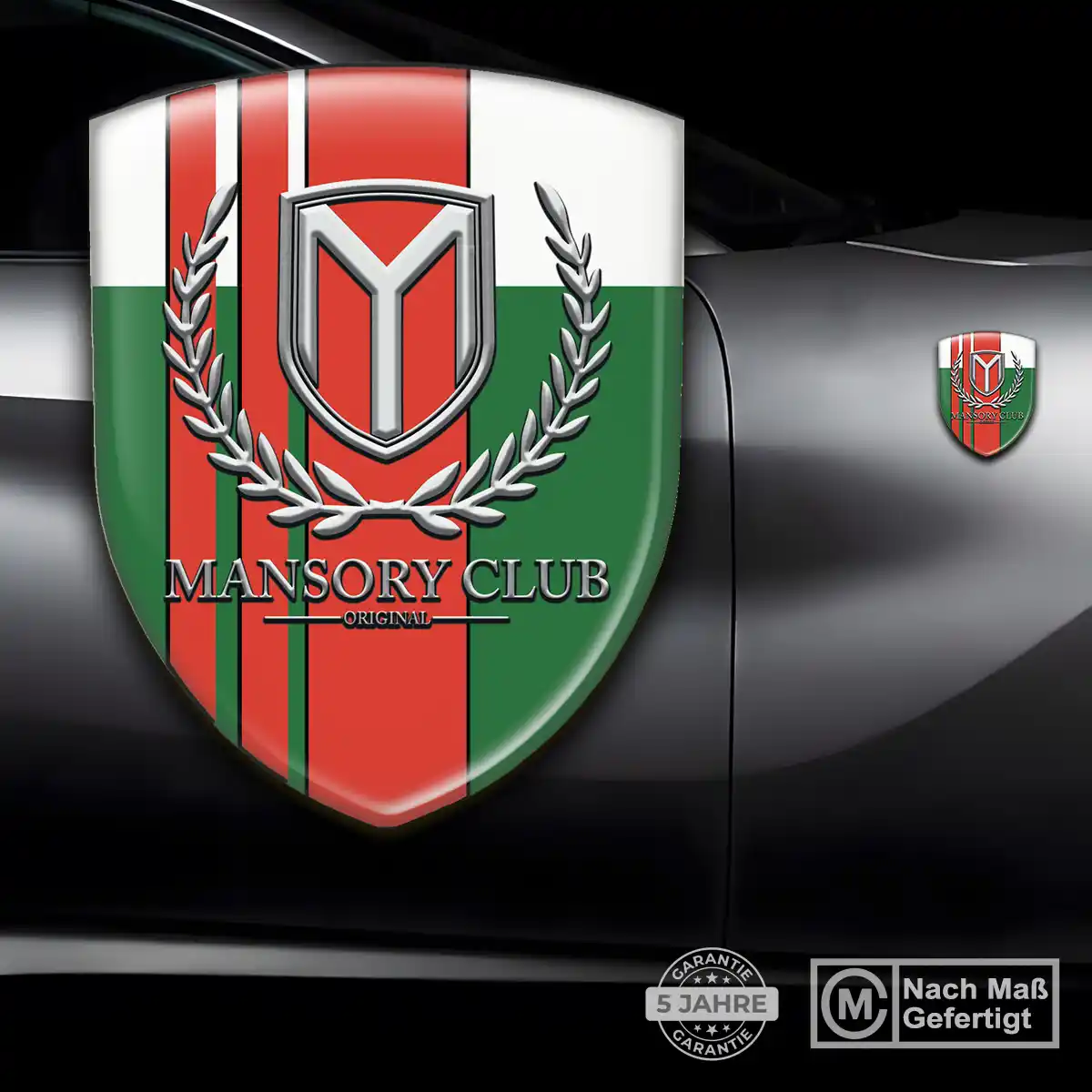 Mansory Aufkleber Emblem Wappen Auto Exterieurdesign