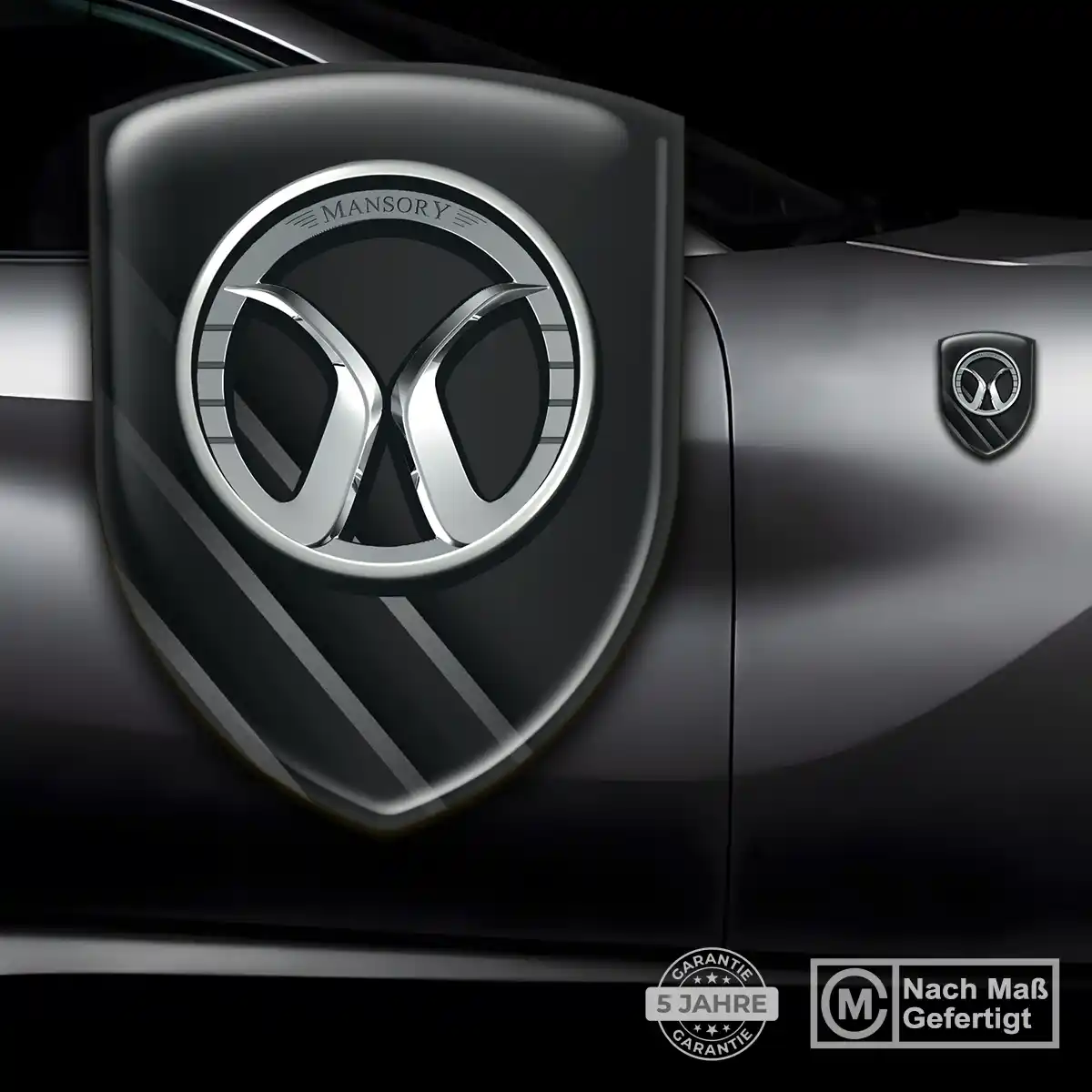 Mansory Aufkleber Emblem Wappen Auto Hochwertiges Harz