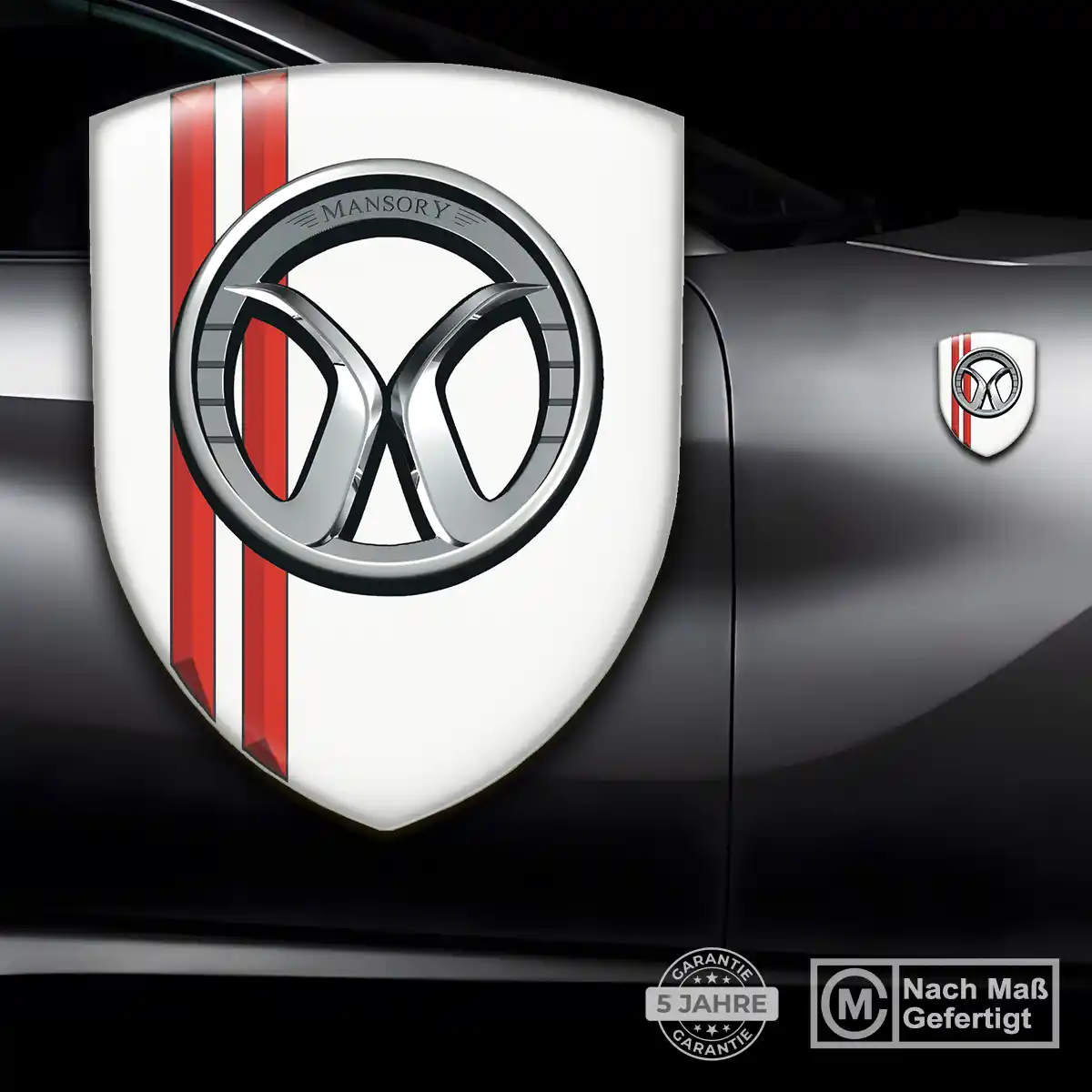 Mansory Aufkleber Emblem Wappen Auto Hohe Qualität