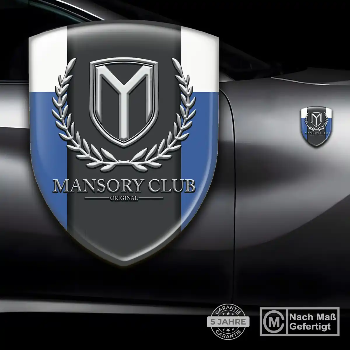 Mansory Aufkleber Emblem Wappen Auto Luxus-Edition