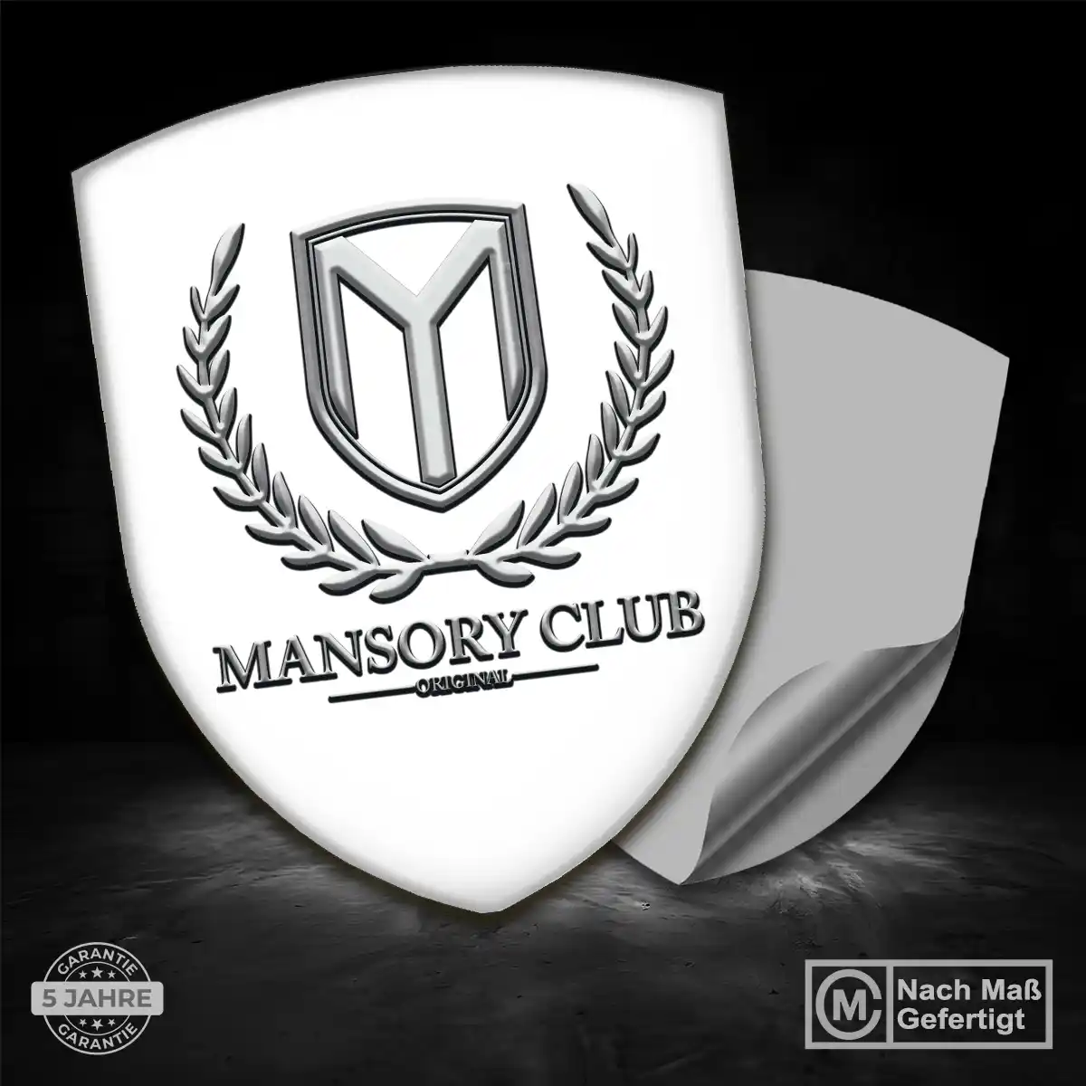 Mansory Aufkleber Emblem Wappen Auto Premium-Edition
