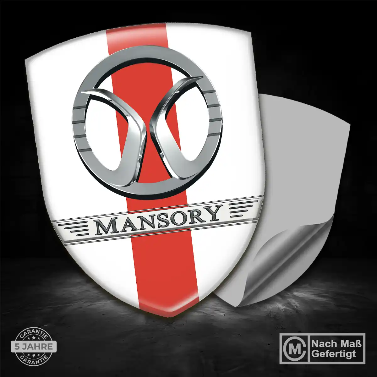 Mansory Aufkleber Emblem Wappen Auto Tuningfahrzeug