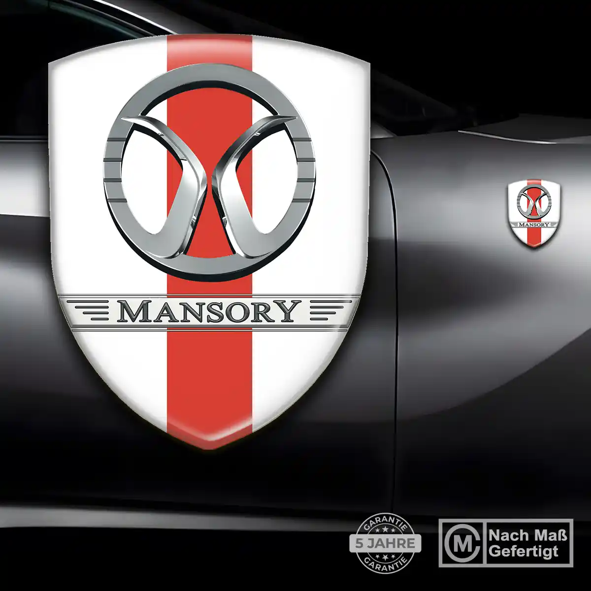 Mansory Aufkleber Emblem Wappen Auto Tuningfahrzeug