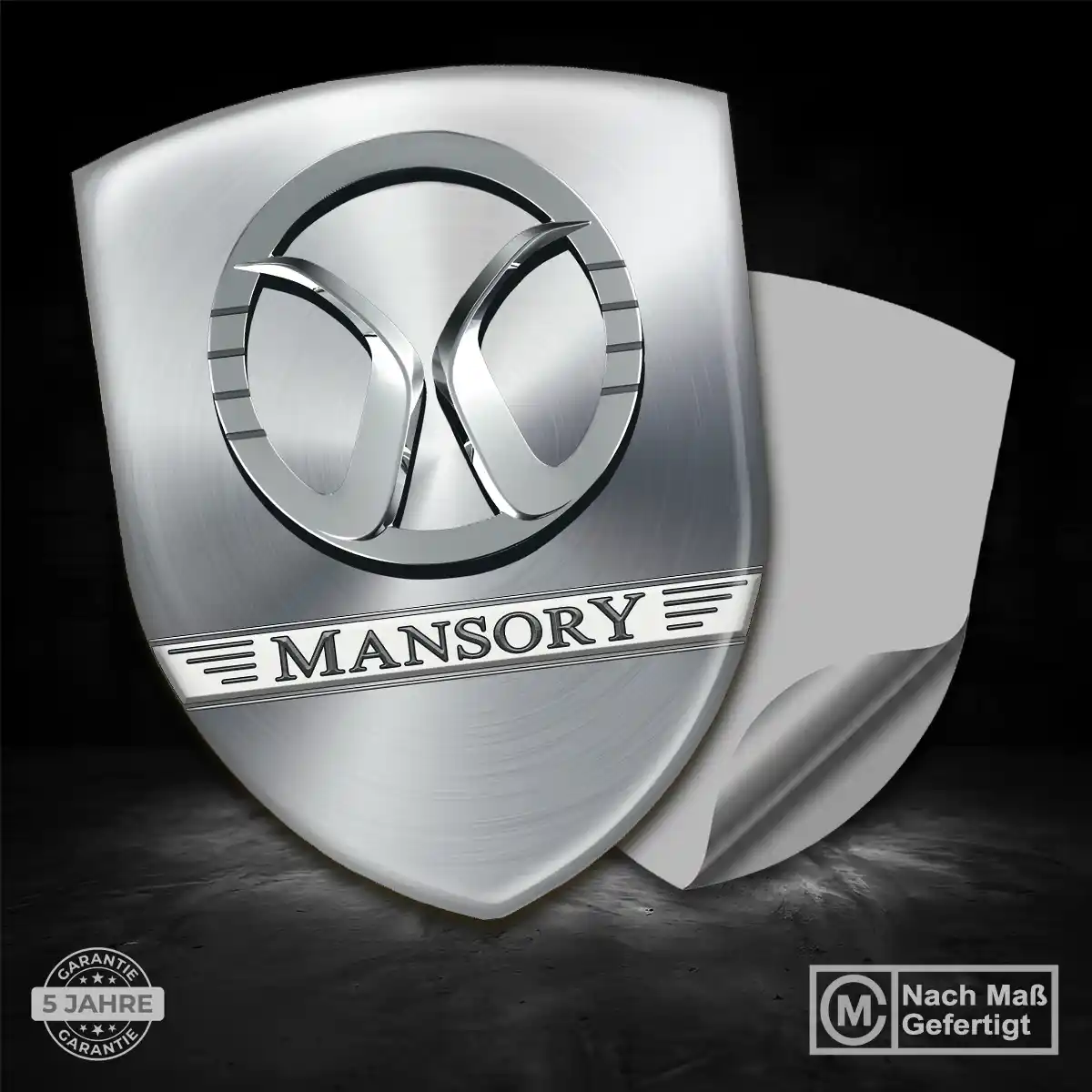Mansory Aufkleber Emblem Wappen Exterieurdesign